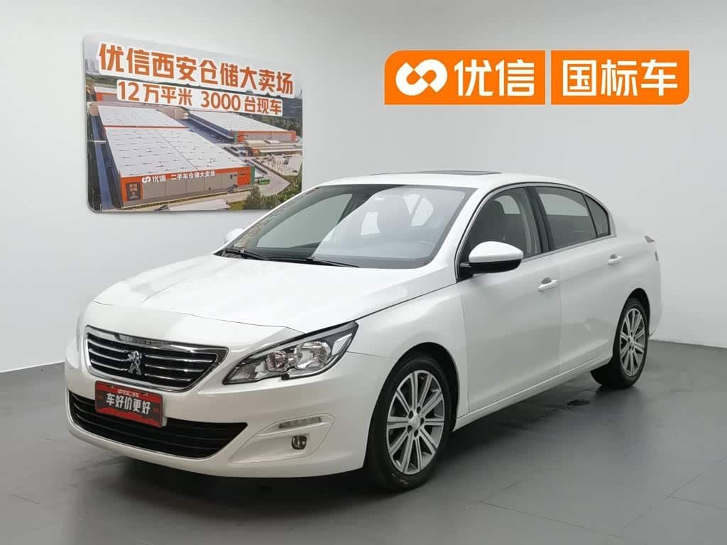 2014 Peugeot 408 front exterior