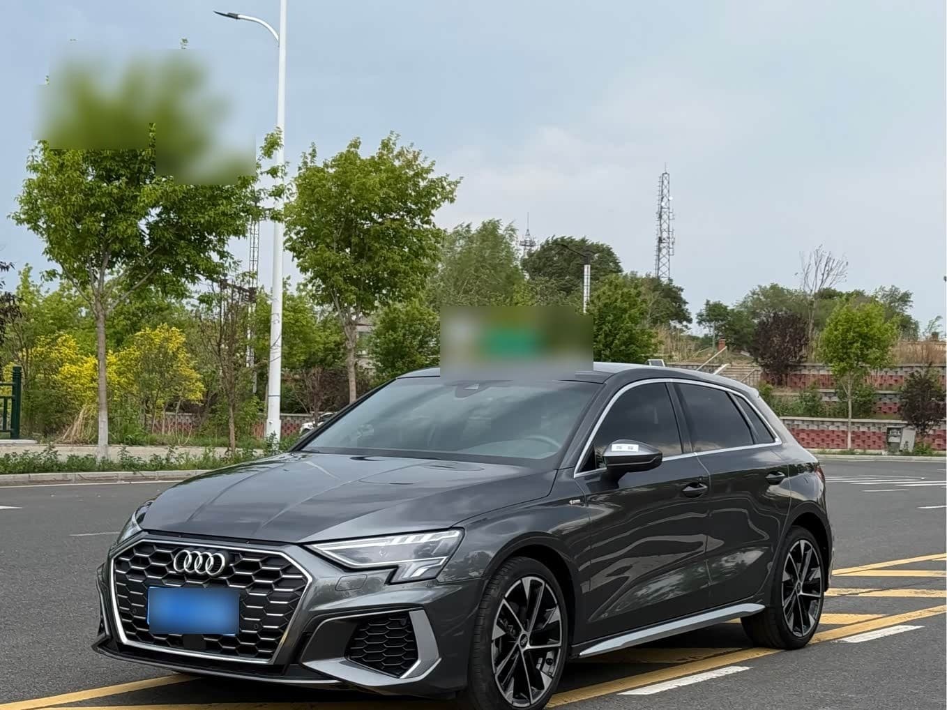 2023 Audi A3 front exterior