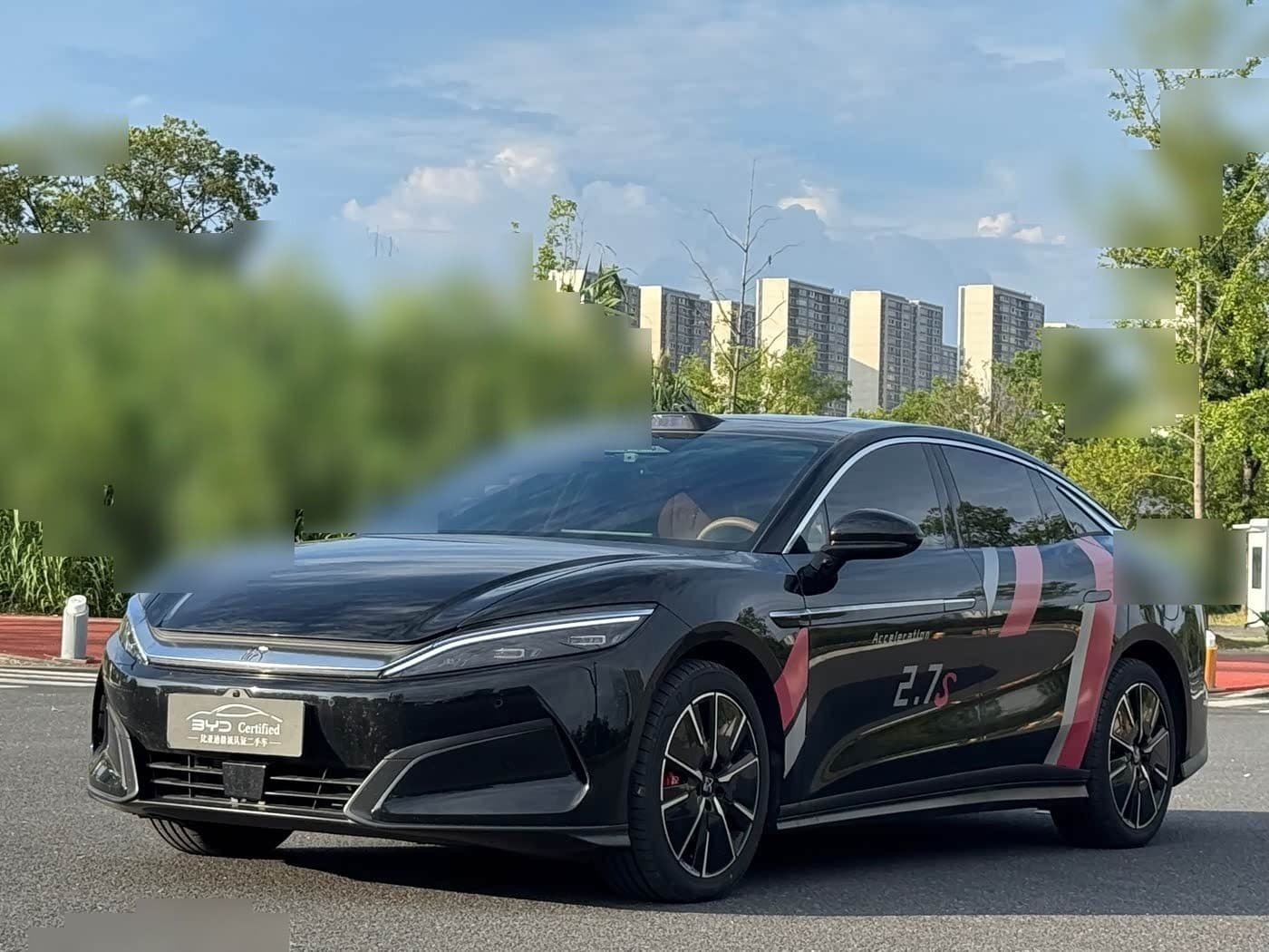 2025 BYD Han L front exterior