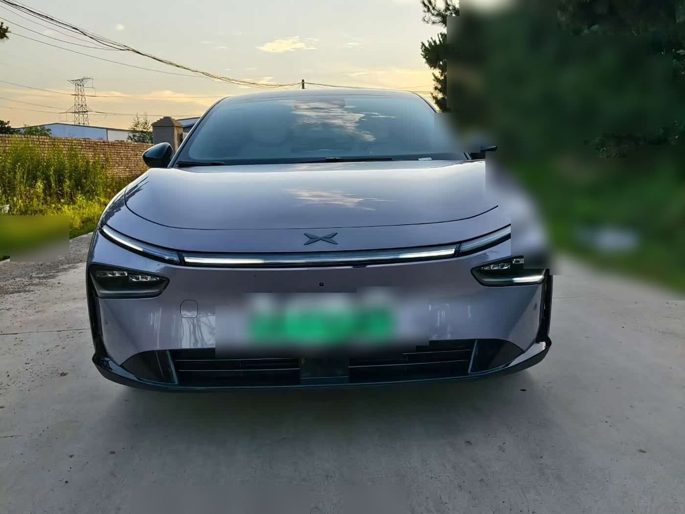 2024 XPeng P7+ front exterior