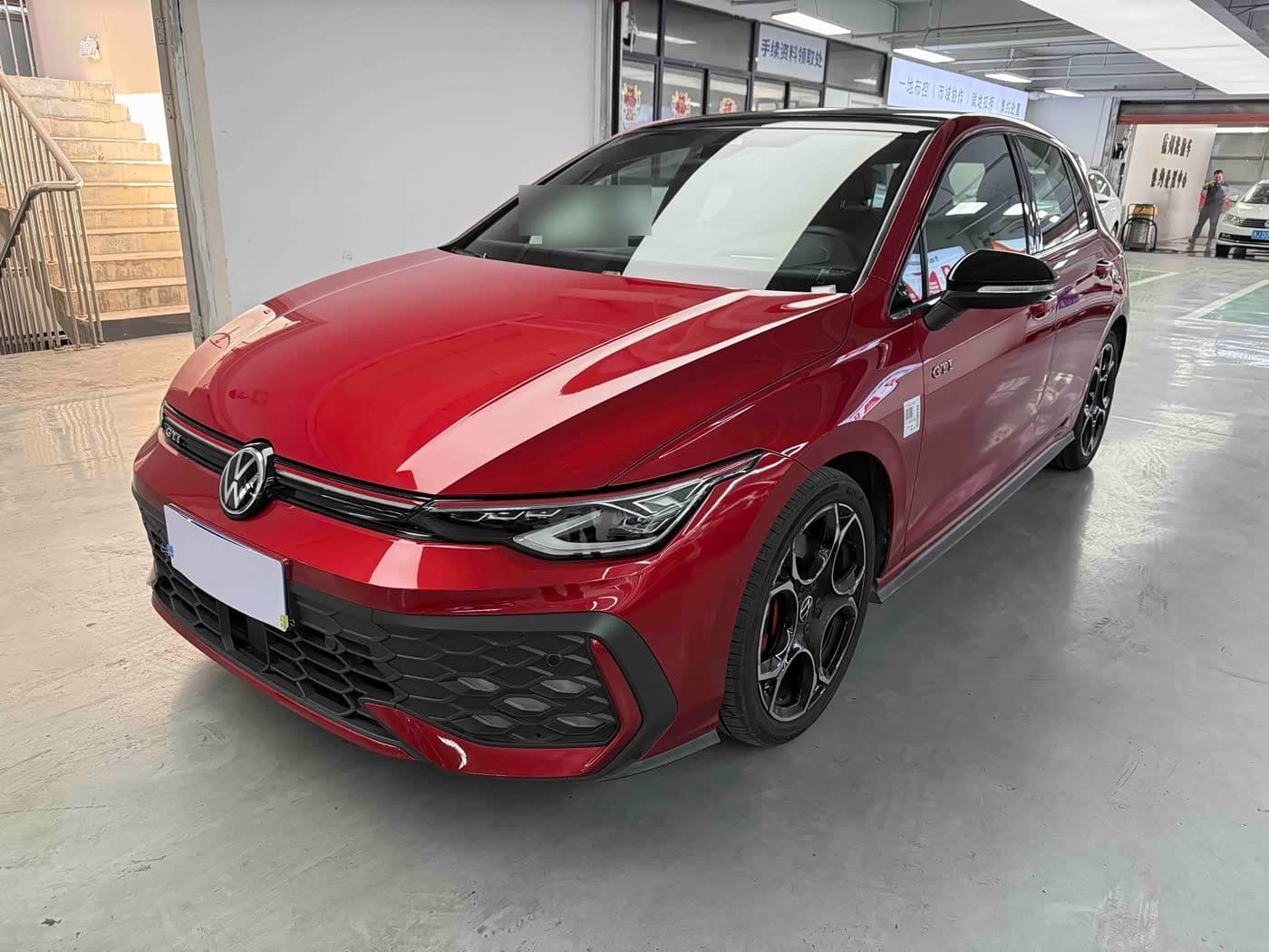2024 Volkswagen Golf GTI front exterior