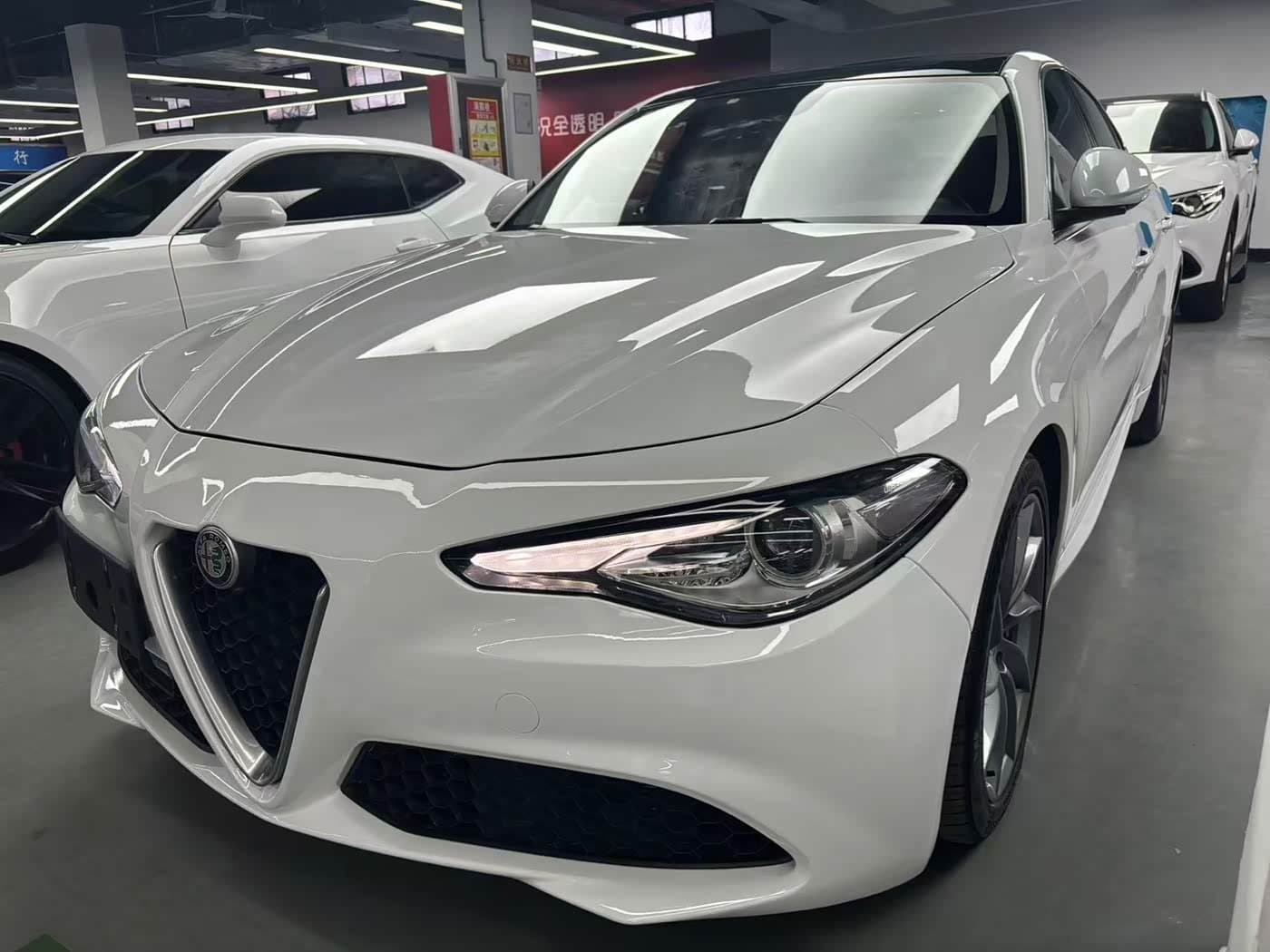 2019 Alfa Romeo Giulia front exterior