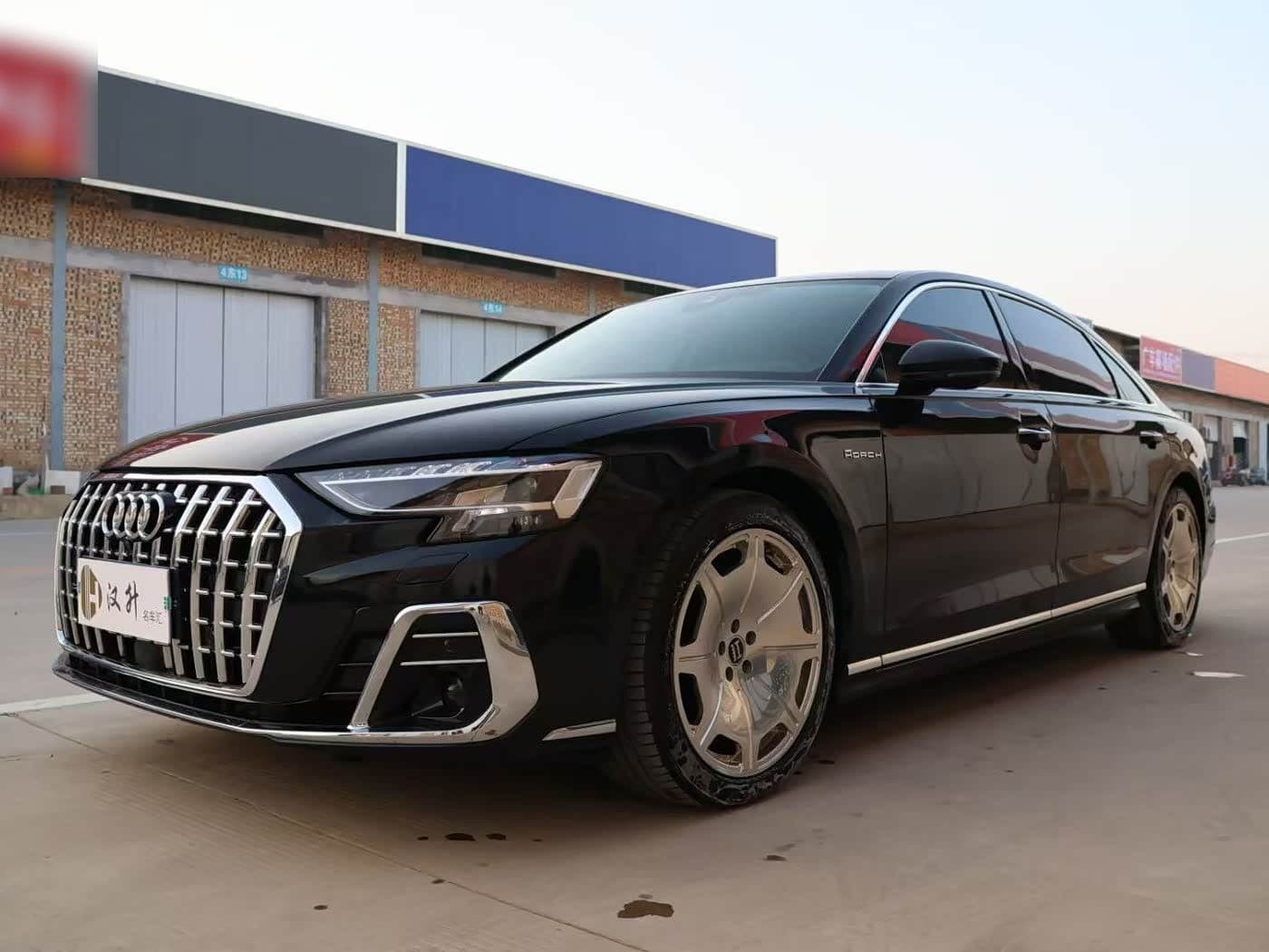 2023 Audi A8 front exterior