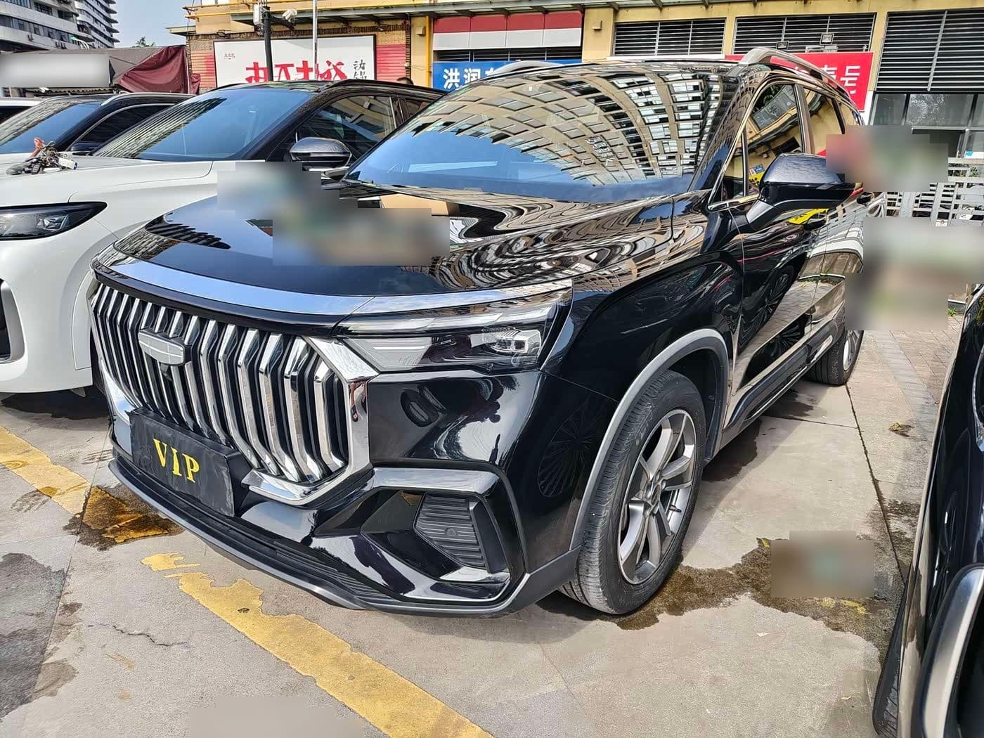 2022 Geely Haoyue L front exterior