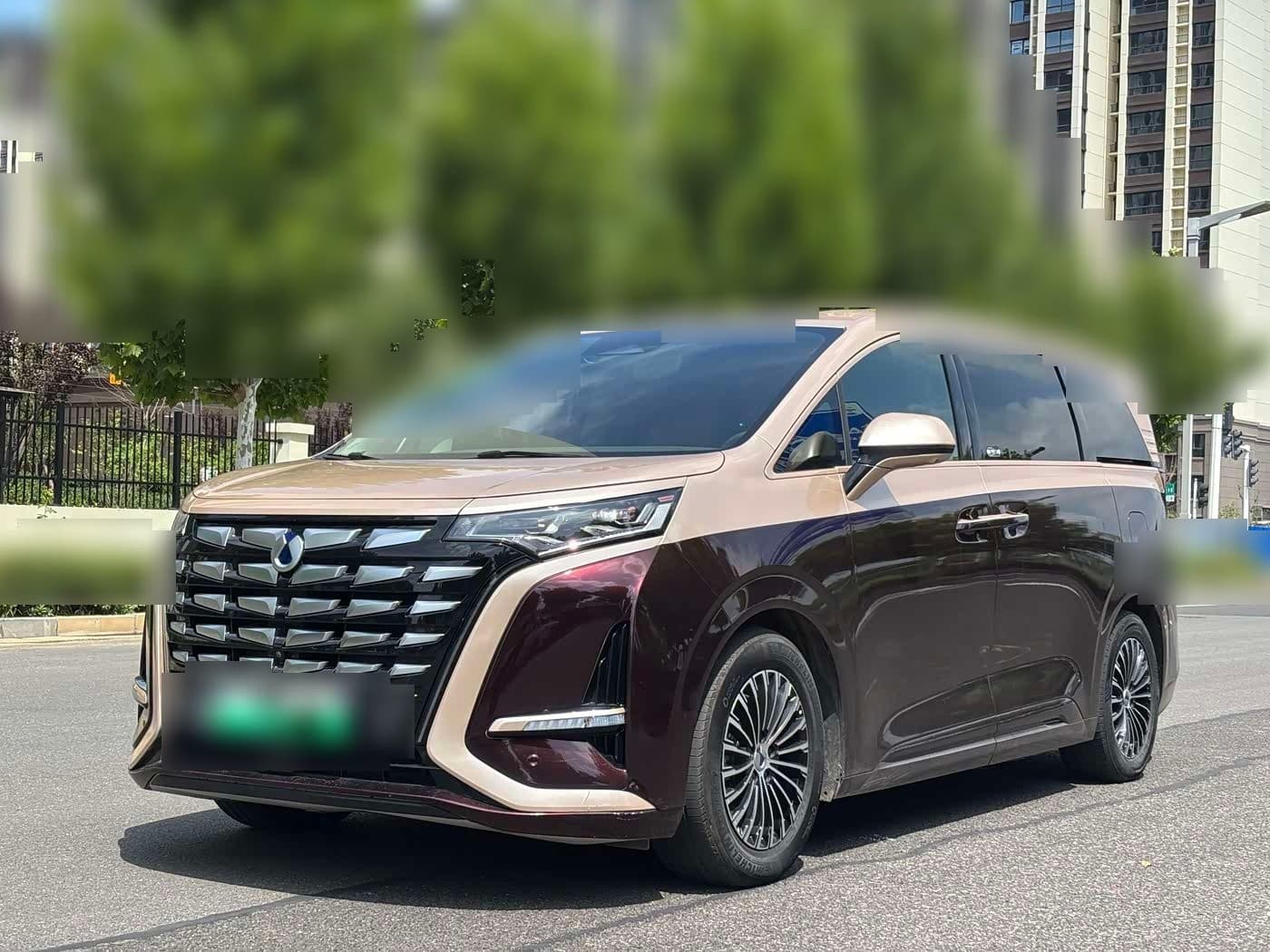 2022 Denza D9 front exterior