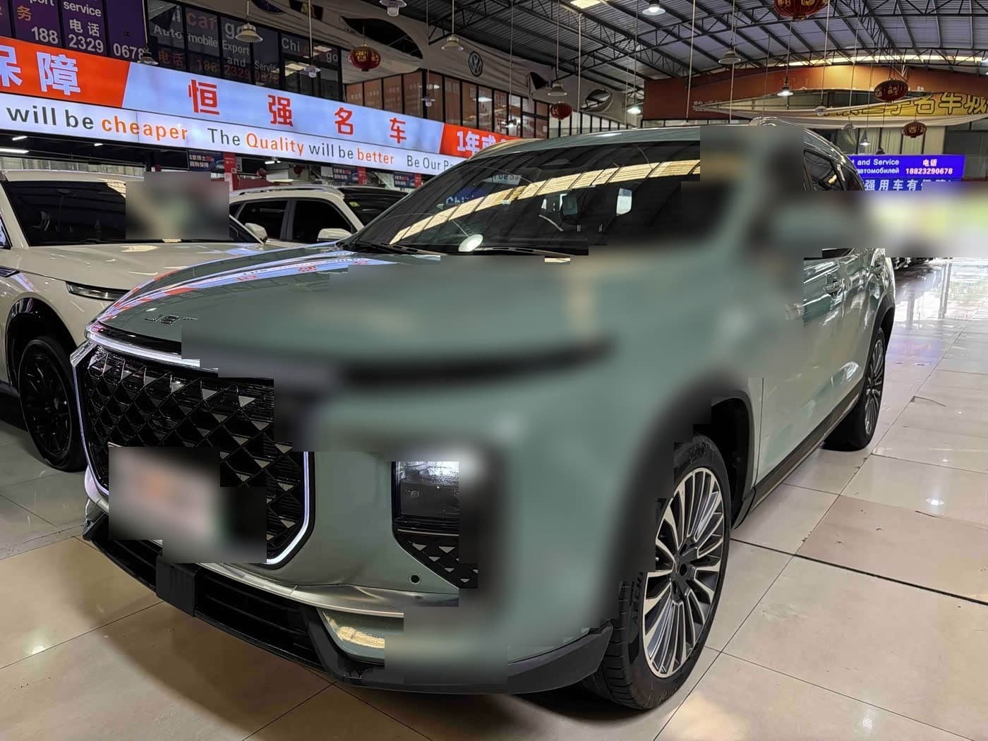 2023 Jetour Shanhai L9 front exterior