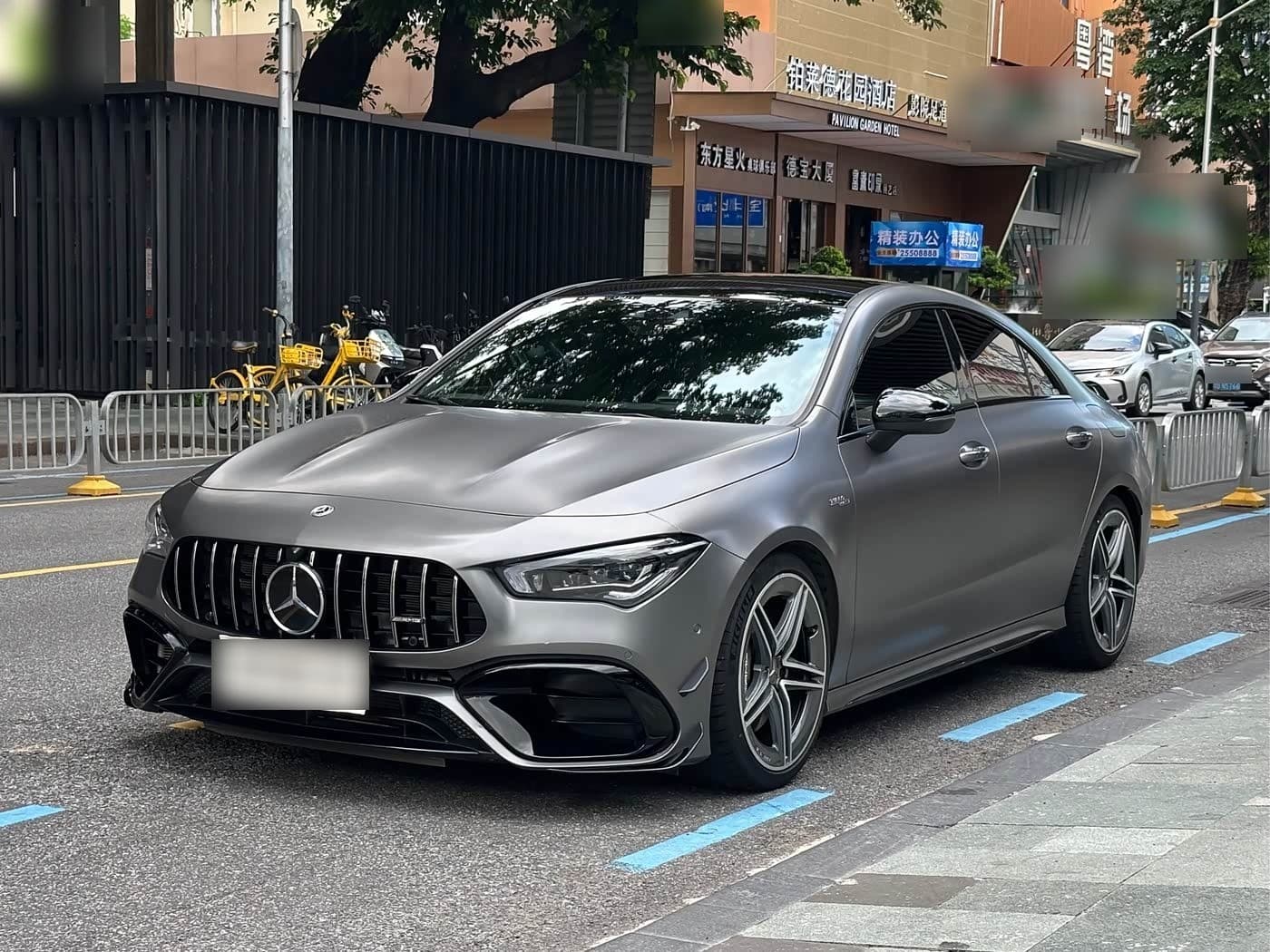 2022 Mercedes-Benz CLA AMG front exterior