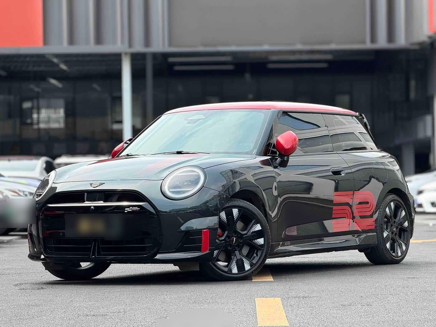 2025 MINI Electric MINI JCW front exterior